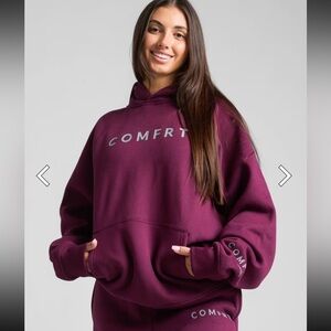Comfrt Women's Plum Hoodie